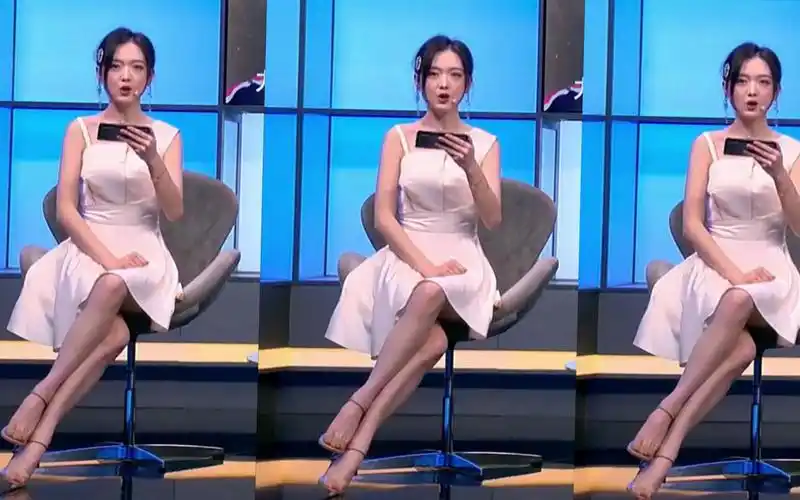 灵儿kpl解说灵儿美腿高清剪辑08