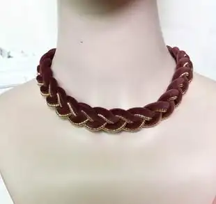 颈链绳编织