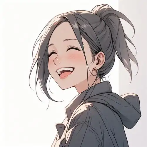 ‍女生侧面头像精选