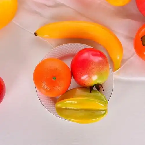 水果假果景观美食城工艺道具摆饰房屋小型创意仿真水果