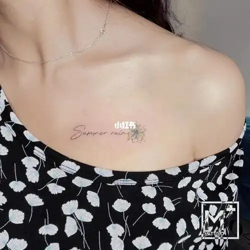 tattoo  #观音桥纹身  #英文纹身  #四叶草纹身