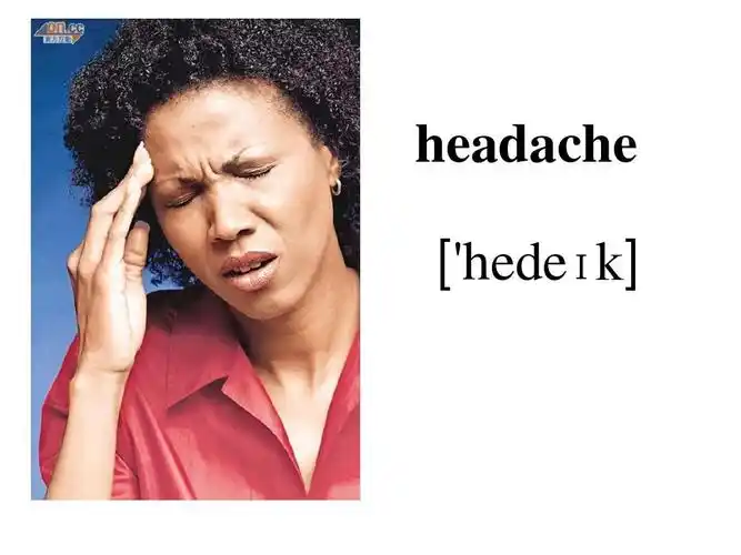 headache [hede k]