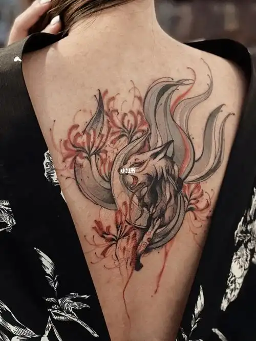 九尾狐_纹身_墨尔本纹身_美妆_彩妆_彩妆其他