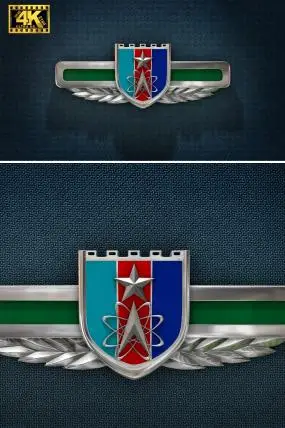 【4k】战略支援标志流光视频素材