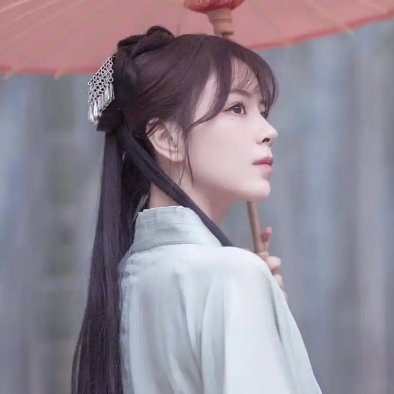 微博自截 古风汉服女生头像