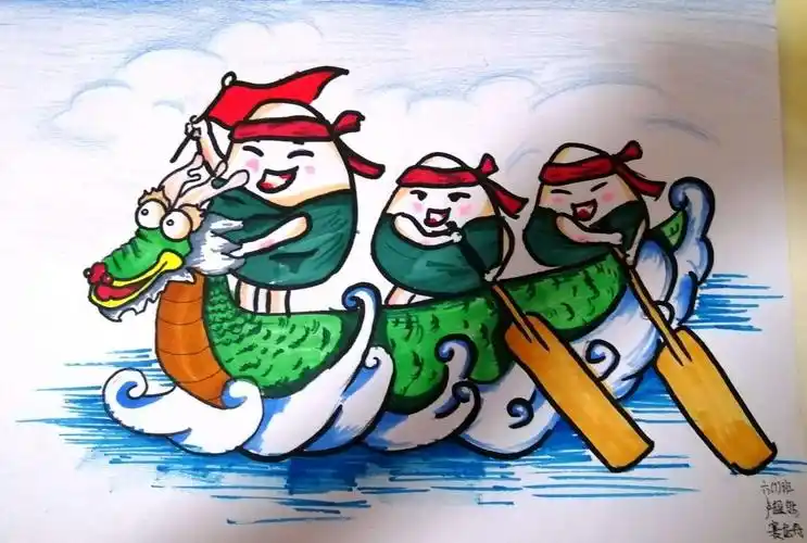 燕赵学校停课不停学小学部美术课堂 "溯传统文化,颂端午情怀"中高年级