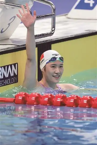 叶诗文拿到银牌也很开心