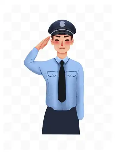 蓝色 i> i>衣 /i> /i> i> i>服 /i> /i>人物警察