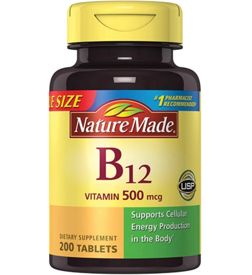 naturemade维生素b12200片prime会员凑单直邮含税到手约74元天猫173元