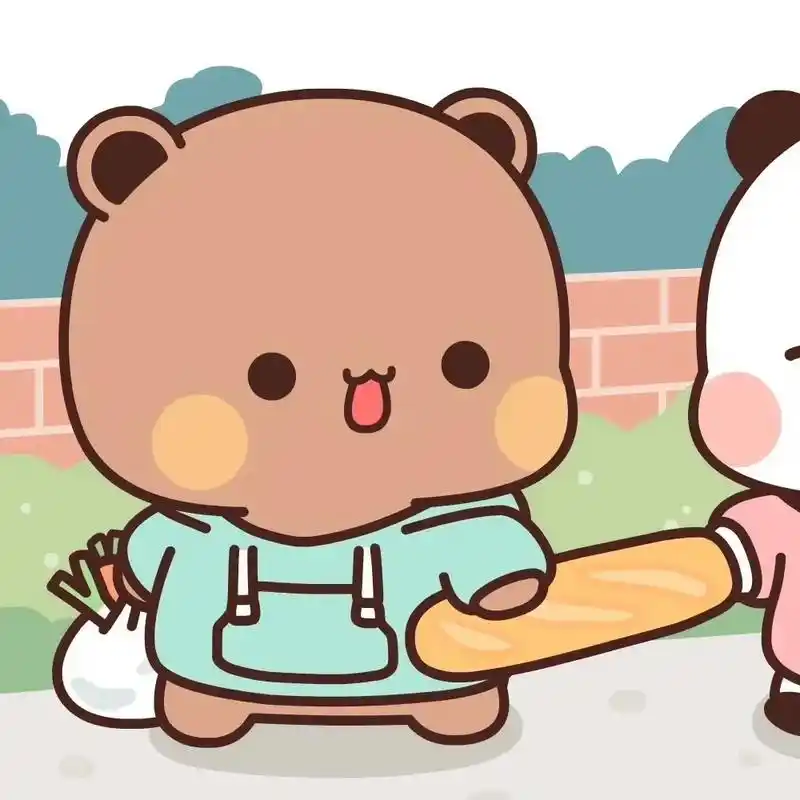 一二布布,可爱情侣头像来啦!#布布一二 #阔爱 - 抖音