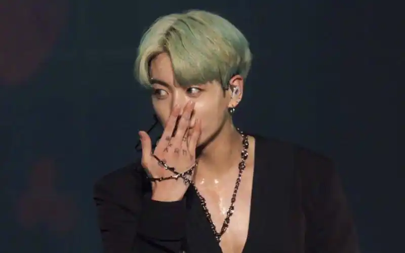 集美们田柾国今天杀疯了90今天状态绝了!薄荷绿太nice了