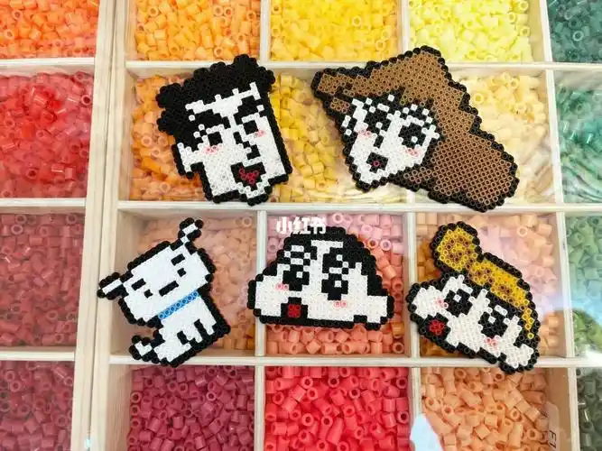 0199漫喜拼豆diy手工研究社 蜡笔小新