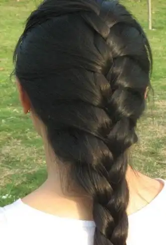 这两种辫子的编发一样吗,是不是都叫蜈蚣辫