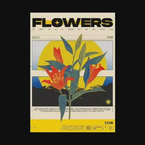 复古感海报设计