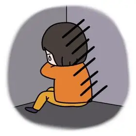 女孩抑郁症表情包