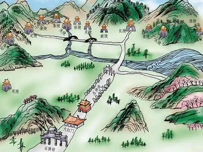 北京明十三陵为国师廖均卿勘定 - 中华风水网