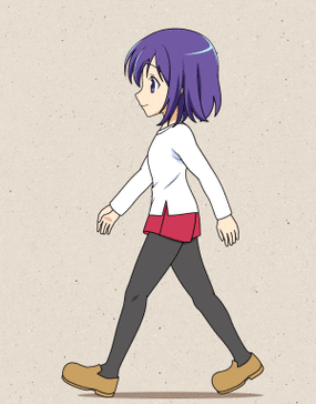 越简单却越难要画好动画中的走路和跑步比你想象中难得多