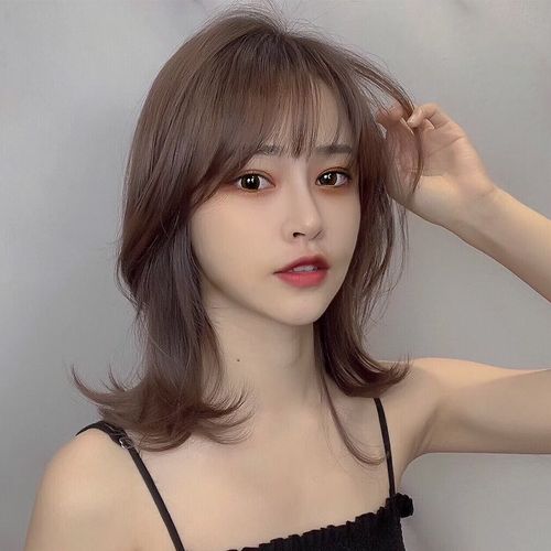 假发女中长发网红锁骨发短发2021年时尚新款长卷发自然全头套式