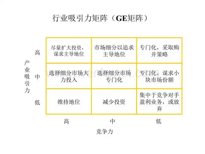 项目管理_波士顿,ge矩阵.ppt