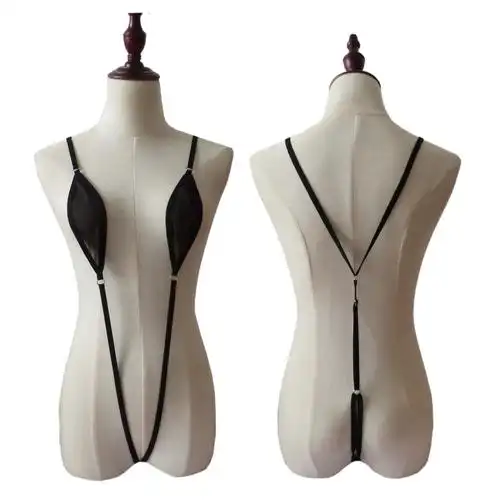 跨境情趣内衣女性性感泳衣ebay速卖通连体三点式比基尼泳衣套装