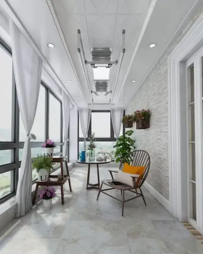 阳台装修▎先吊顶还是先装晾衣机你知道吗