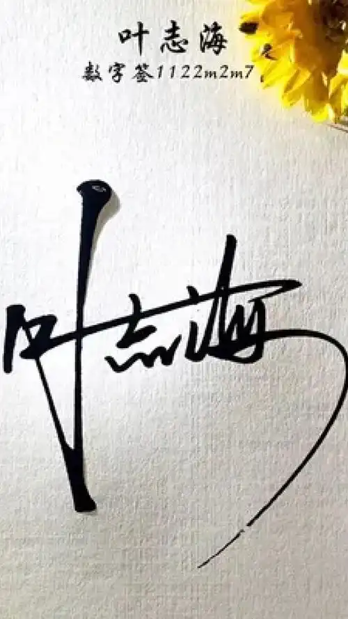 签名设计 #中艺堂签名