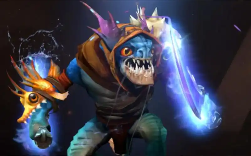 小仓dota2提高班:深海猛兽,敲骨吸髓的小鱼人斯拉克