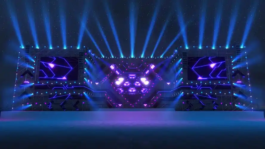 演唱会舞台|三维|场景|道泓 - 原创作品 - 站酷 (zcool)