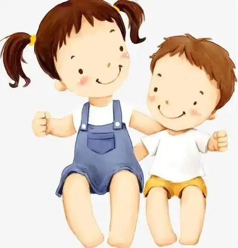 qq儿童两姐弟头像图片 女生头像图片大全 -【爱个性】