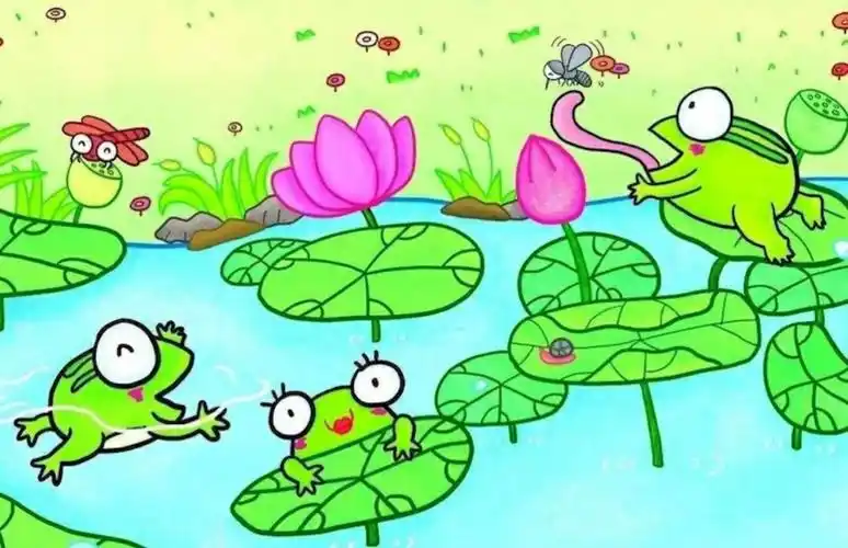小蝌蚪们的妈妈是小青蛙
