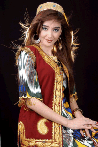 锡伯族美女图片少数民族图片