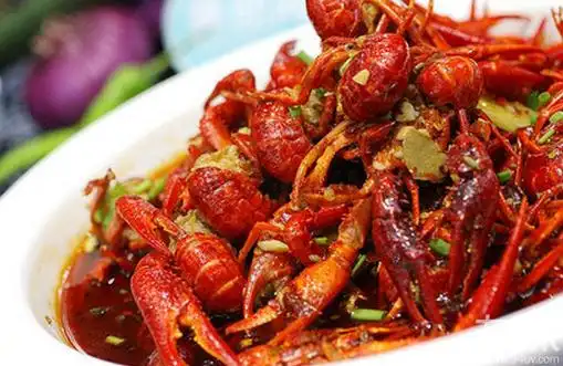 听游美食长沙口味虾