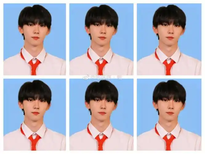 时代少年团证件照