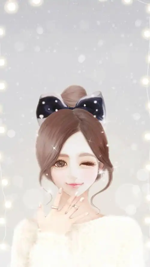 enakei 韩国手绘少女高清手机壁纸 精致头… - 堆糖,美图壁纸兴趣社区
