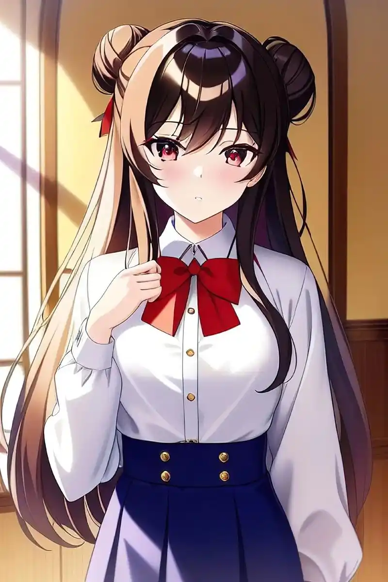 晚霞#二次元少女 #动漫少女 #二次元壁纸 #二次元原创#漫 - 抖音