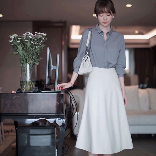 2021春装穿搭新款女小香风洋气高端名媛气质女神范超仙两件套装裙