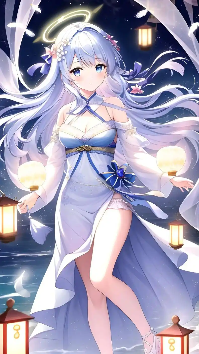 星河-动漫壁纸-气质小仙女.#二次元少女 #动漫女神 #美少 - 抖音