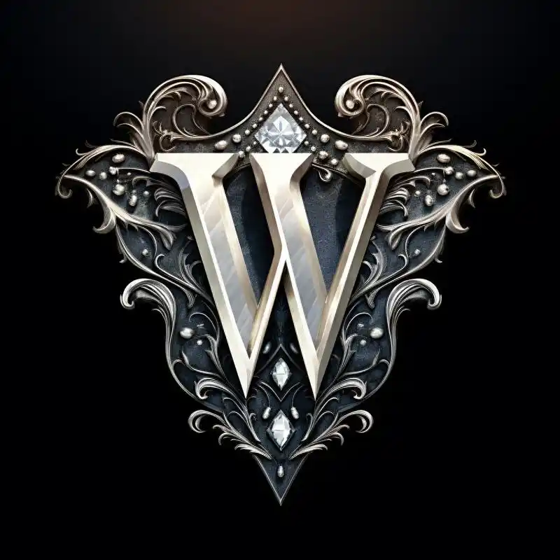 蝶恋花版和创意水钻版字母头像,这种浮夸风格的头像,喜欢吗