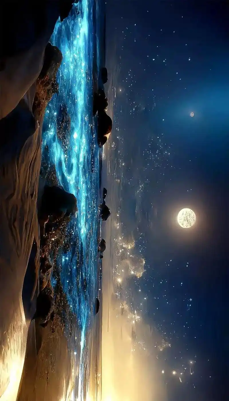 星辰大海,唯美日落天空.#创作灵感 #送你一张壁纸  - 抖音