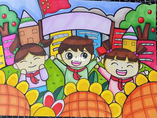 画画的日常  #笔记灵感原作者:丹尼索蜡笔画绘画工具:樱花勾线笔怂