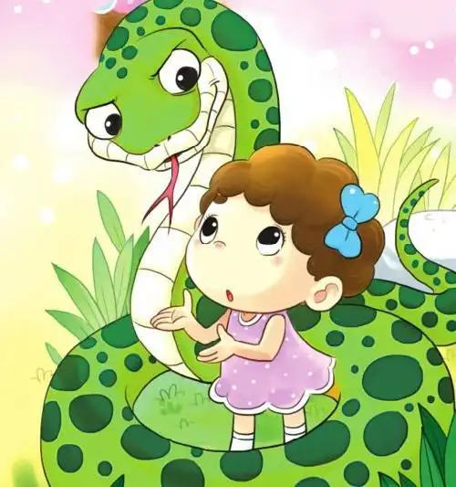 胎教故事100个必读四十:蟒蛇救人的故事