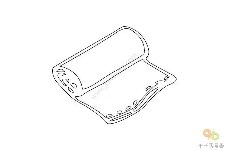 漂亮的布简笔画