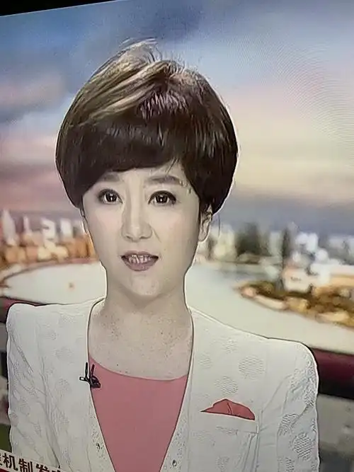 东方卫视这个女主持人为什么要用记号笔画眼线.