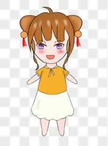 女生图片丸子头女孩卡通图片扎丸子头的女生图片扎丸子头的女孩图片更