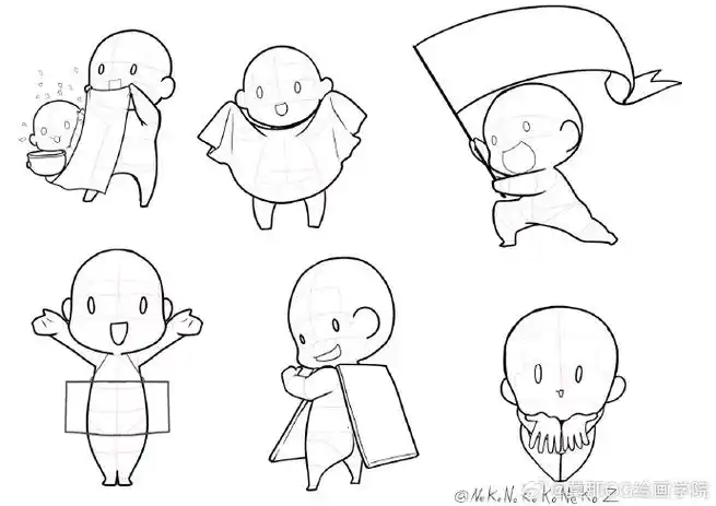 简笔画 手绘 线稿 690_488