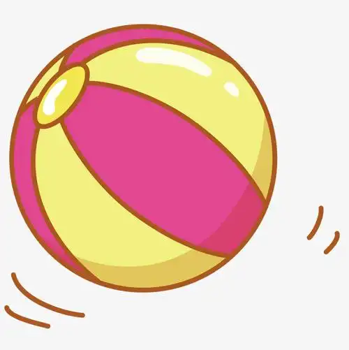 矢量卡通彩色小球