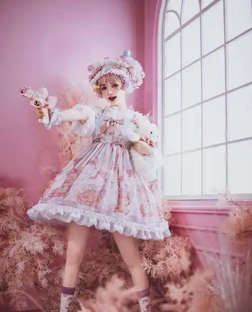 这个风格的洛丽塔总被嫌弃,看起来还很廉价,但lo娘偏偏很爱它_配饰