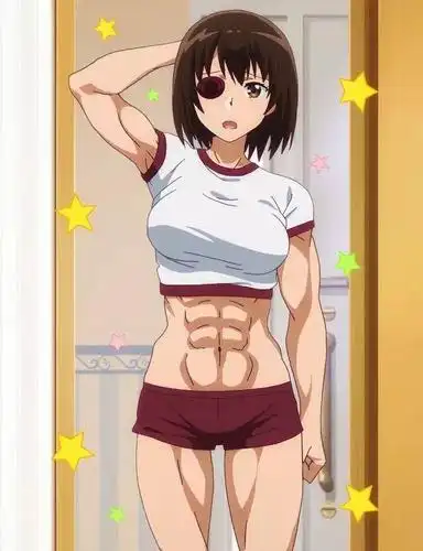 除了7月新番肌肉少女,动漫界还有这些肌肉女,一拳打死一头牛