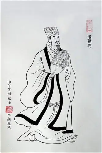 诸葛亮:字孔明,号卧龙(也作伏龙),汉族,徐州琅琊阳都人.