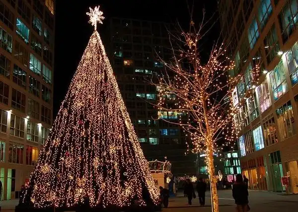 圣诞前前夜街景随拍